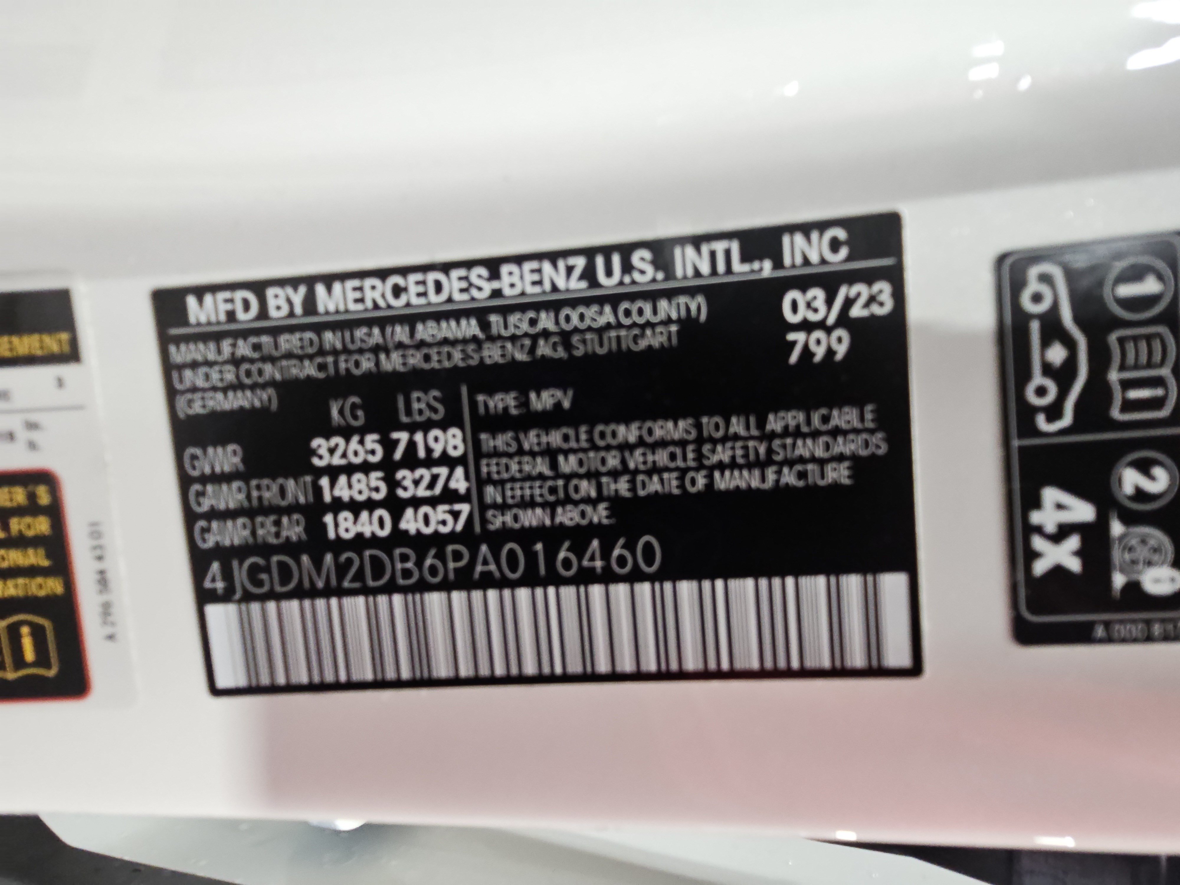 Certified 2023 Mercedes-Benz EQS 450+ SUV image 36