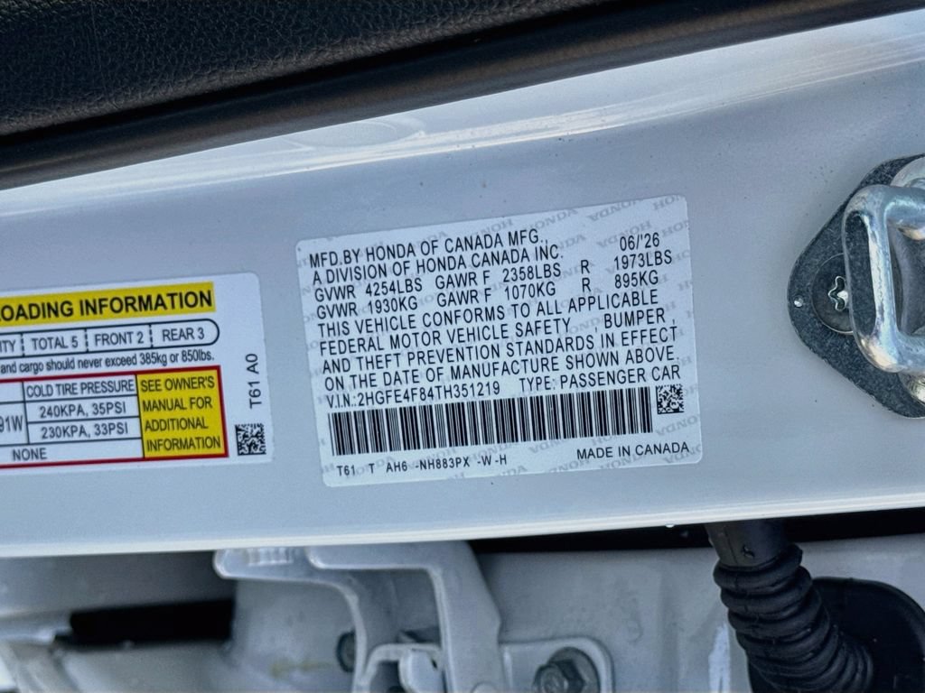 Used 2026 Honda Civic FWD Hybrid Sedan image 35