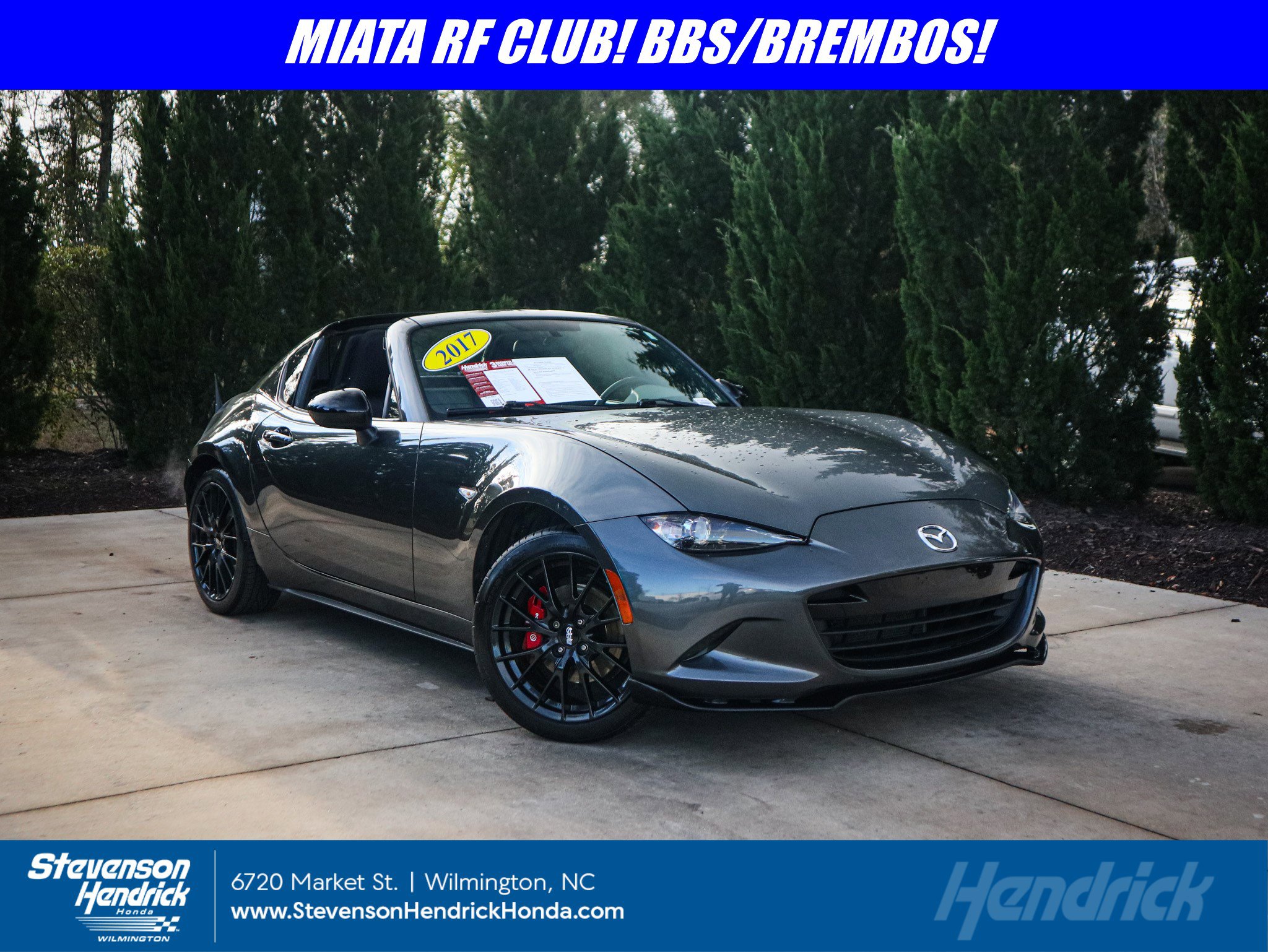 Used 2017 MAZDA MX-5 Miata RF Club image 1