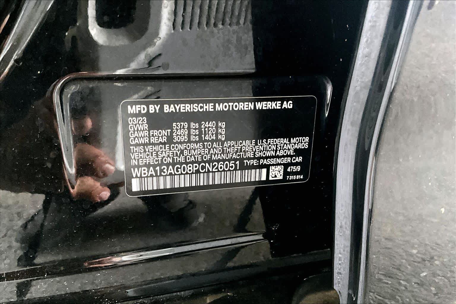 Used 2023 BMW 530e w/ Convenience Package RWD image 30