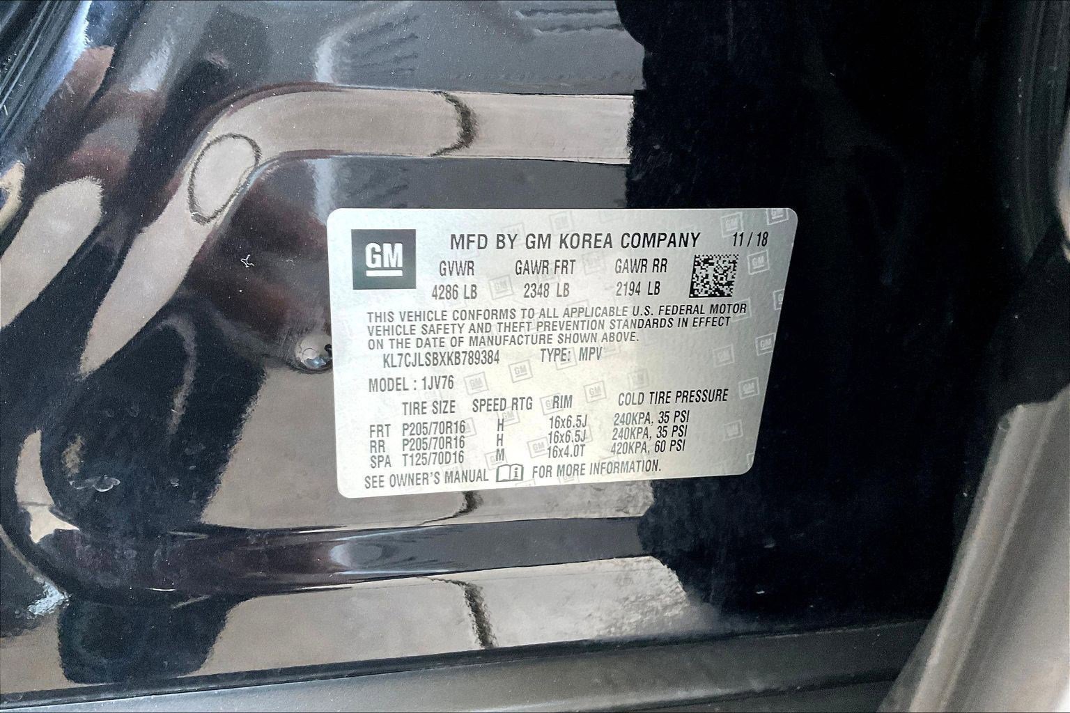 Used 2019 Chevrolet Trax LT w/ LT Convenience Package FWD image 18