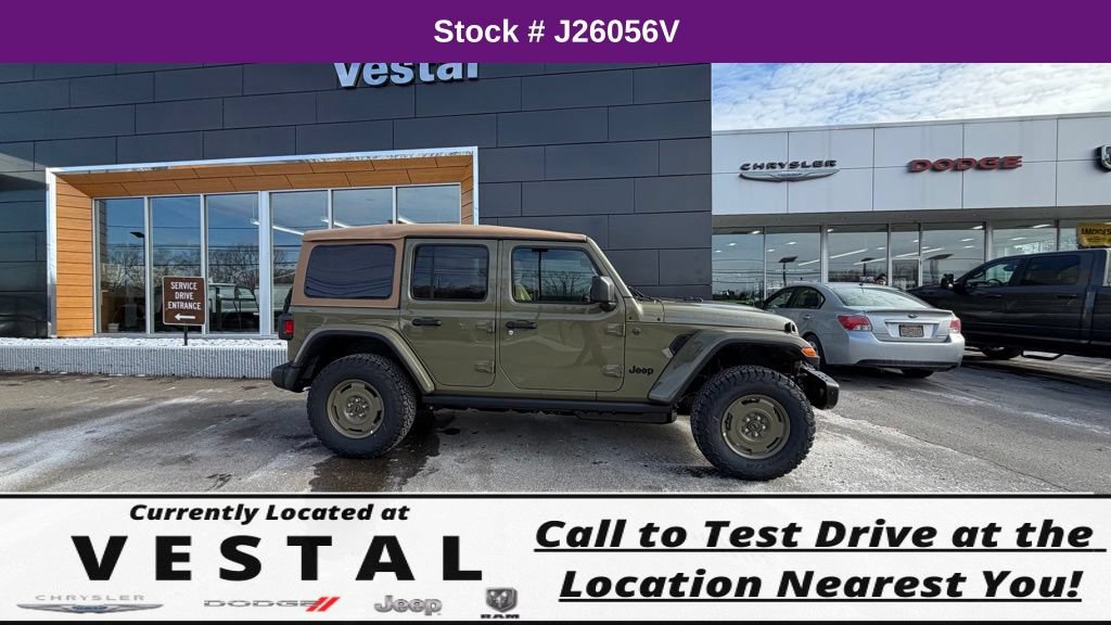 New 2026 Jeep Wrangler Unlimited Sport AWD/4WD image 8
