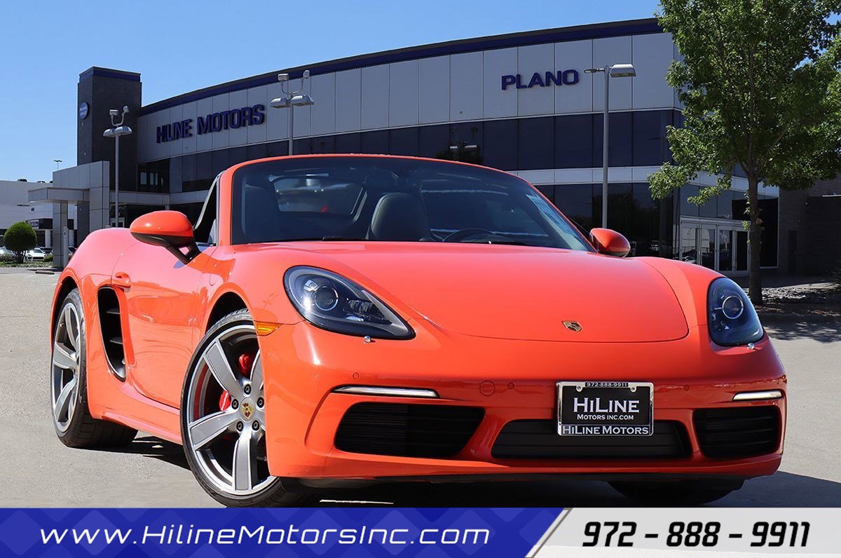 Used 2017 Porsche 718 Boxster S