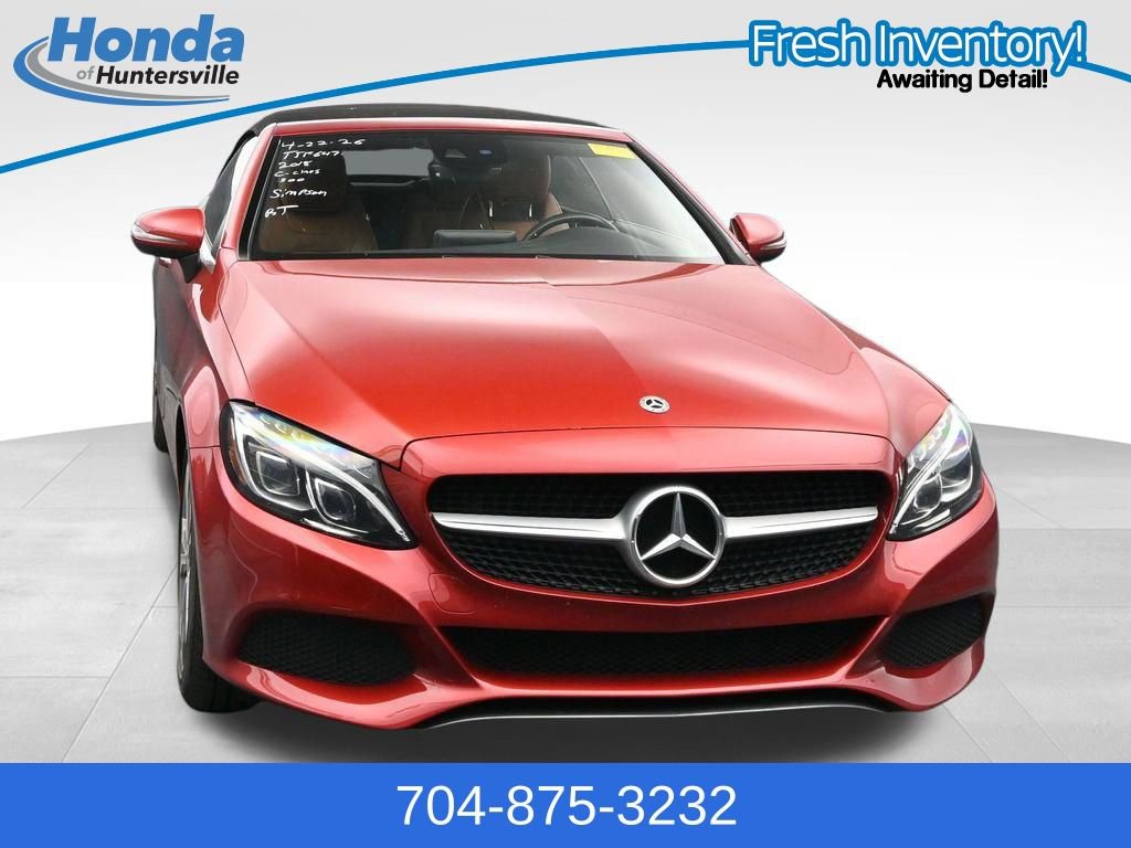 Used 2018 Mercedes-Benz C 300 4MATIC Cabriolet w/ Parking Assist Package image 3
