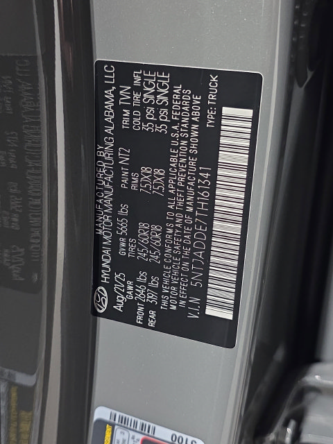 Certified 2026 Hyundai Santa Cruz SE AWD/4WD image 35