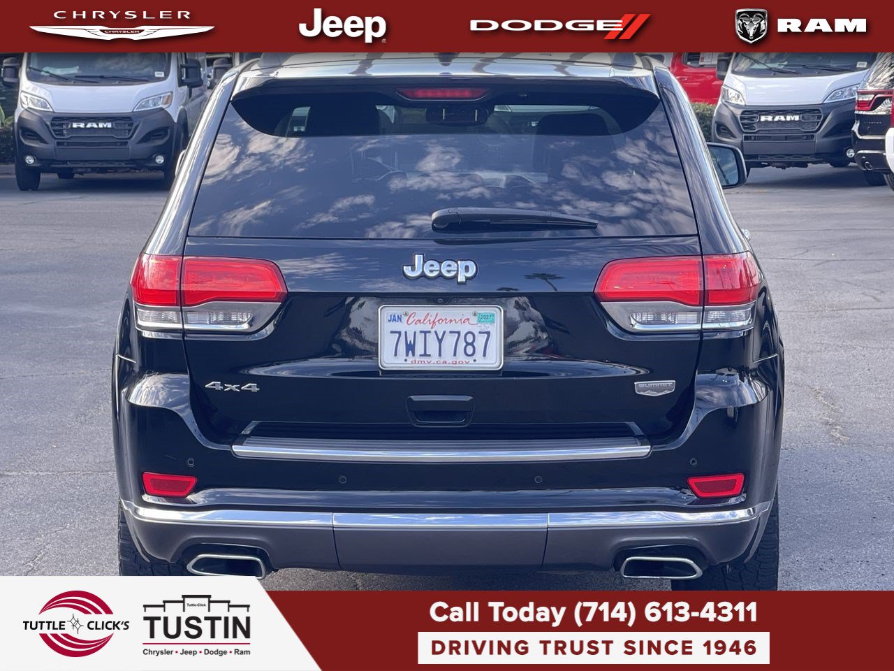 Used 2017 Jeep Grand Cherokee Summit AWD/4WD image 5