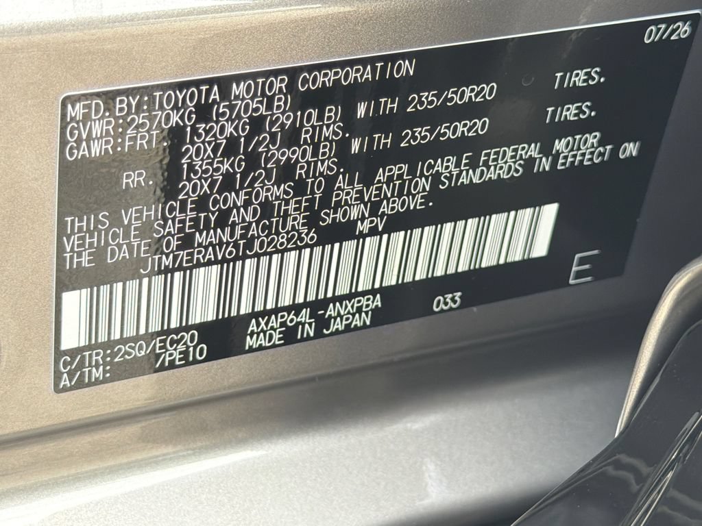 New 2026 Toyota RAV4 XSE AWD/4WD image 38