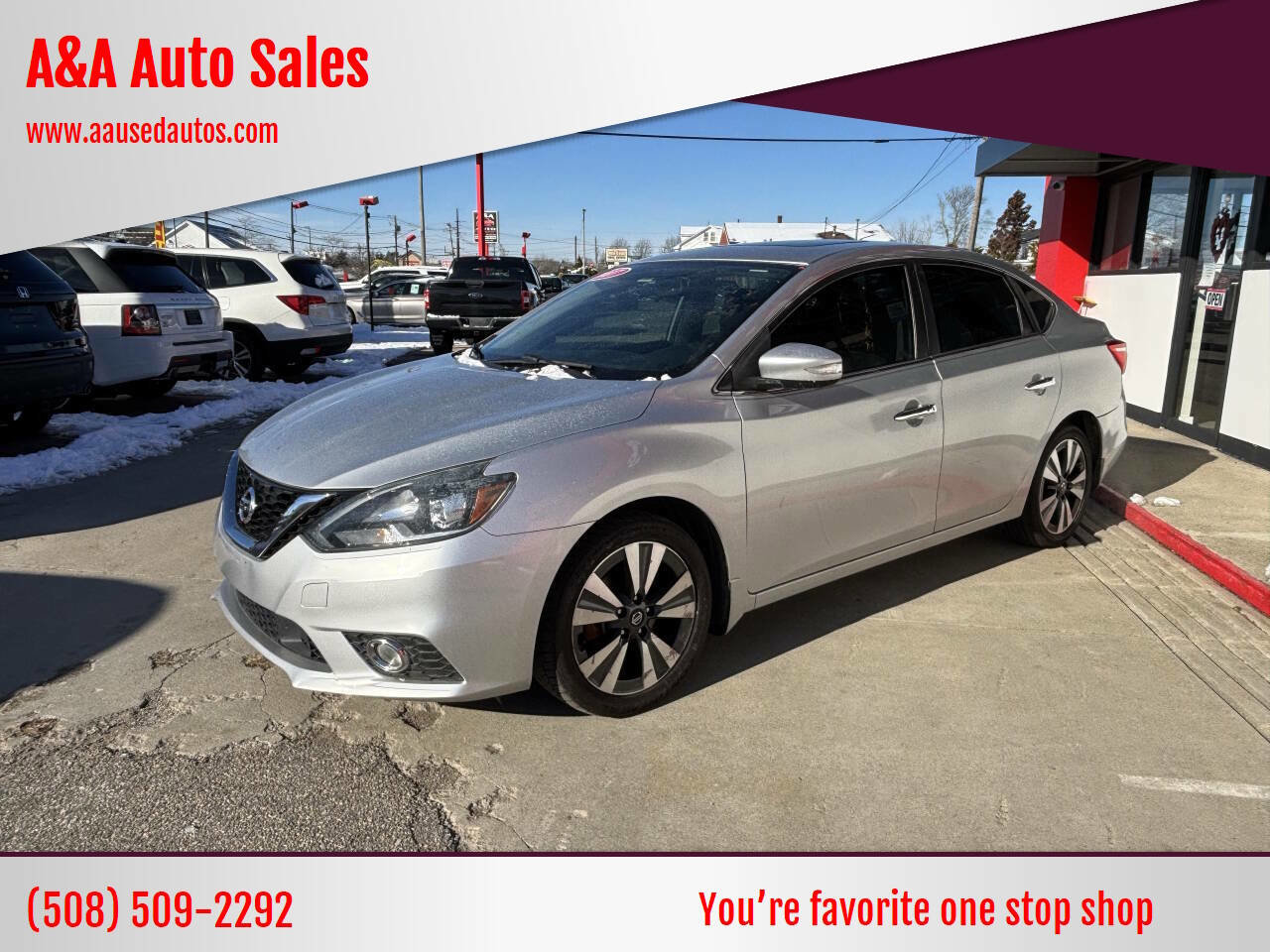 Used 2017 Nissan Sentra SL w/ SL Premium Technology Package FWD image 2