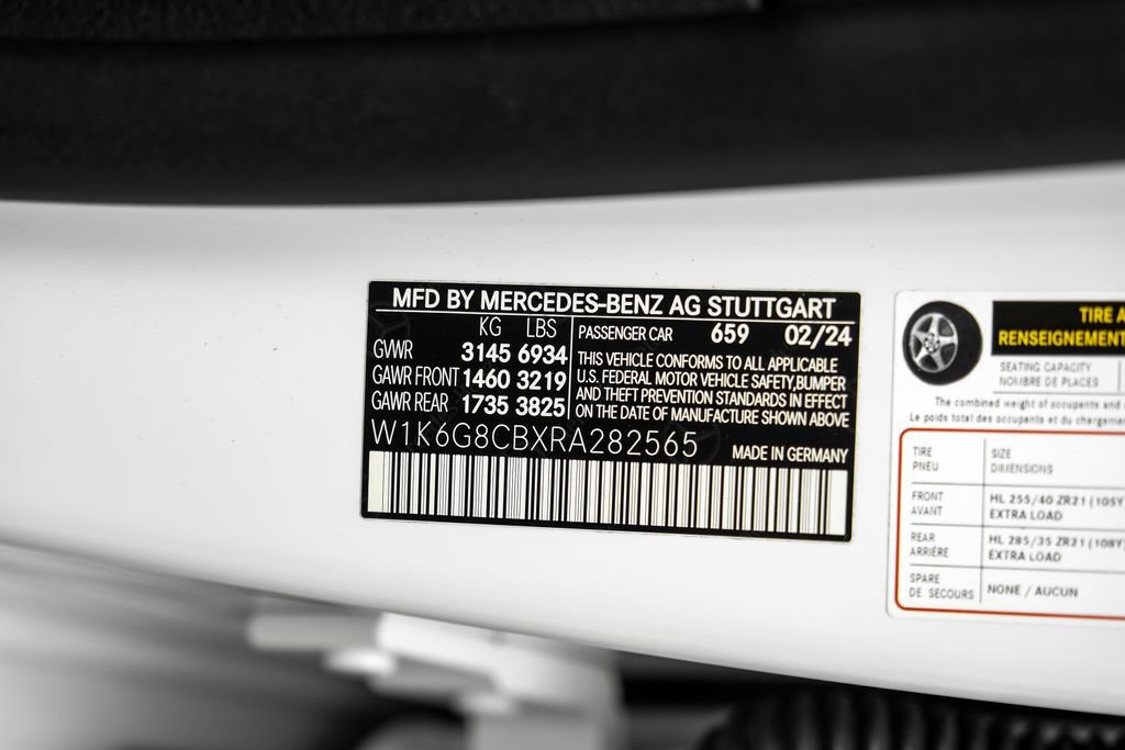 Used 2024 Mercedes-Benz S 63 AMG S w/ Carbon Fiber Exterior Package image 73