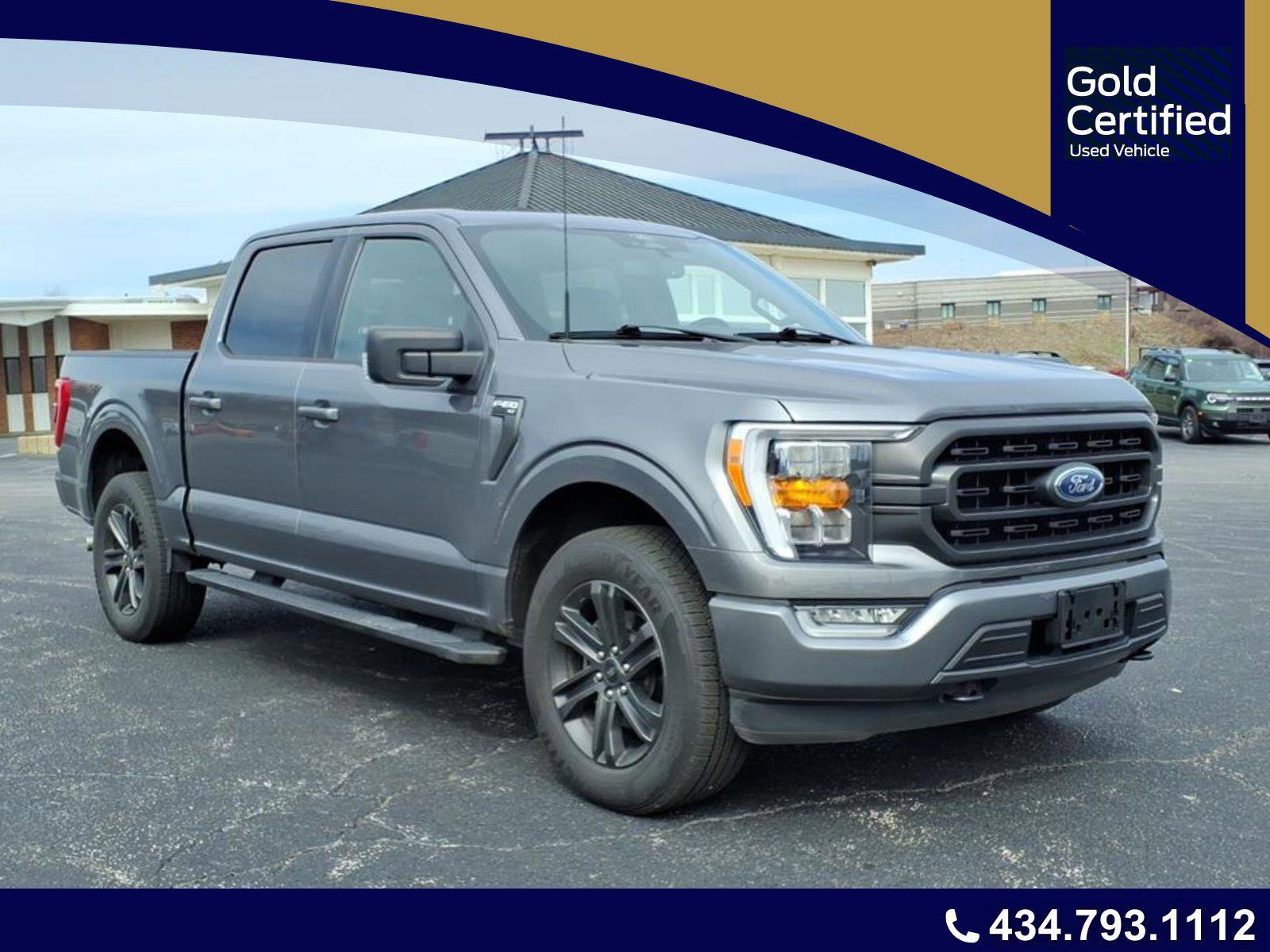 Certified 2022 Ford F150 XLT w/ Equipment Group 302A High AWD/4WD image 1