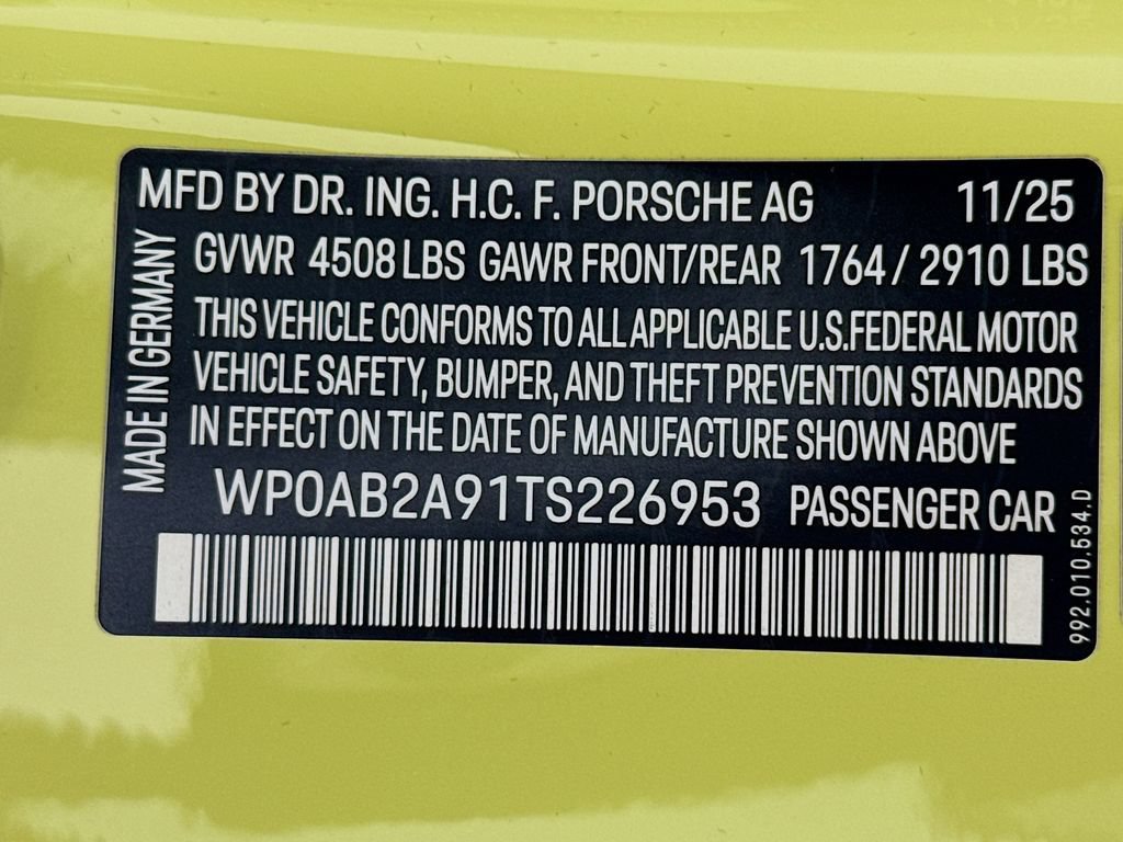Certified 2026 Porsche 911 Carrera GTS RWD image 32
