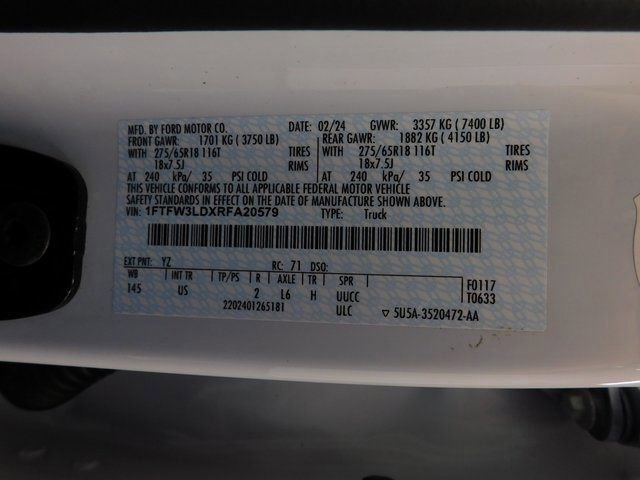 Used 2024 Ford F150 XLT w/ Equipment Group 302A MID image 54