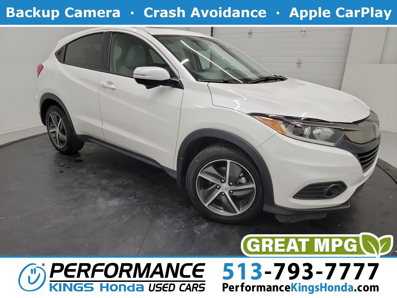 Certified 2022 Honda HR-V EX image 1