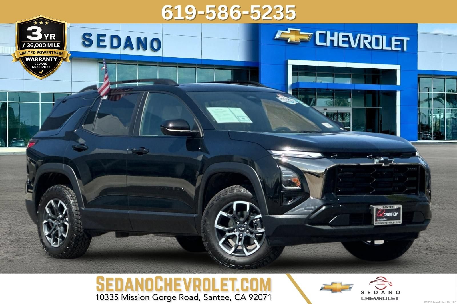 Used 2025 Chevrolet Equinox ACTIV w/ Safety and Technology Package