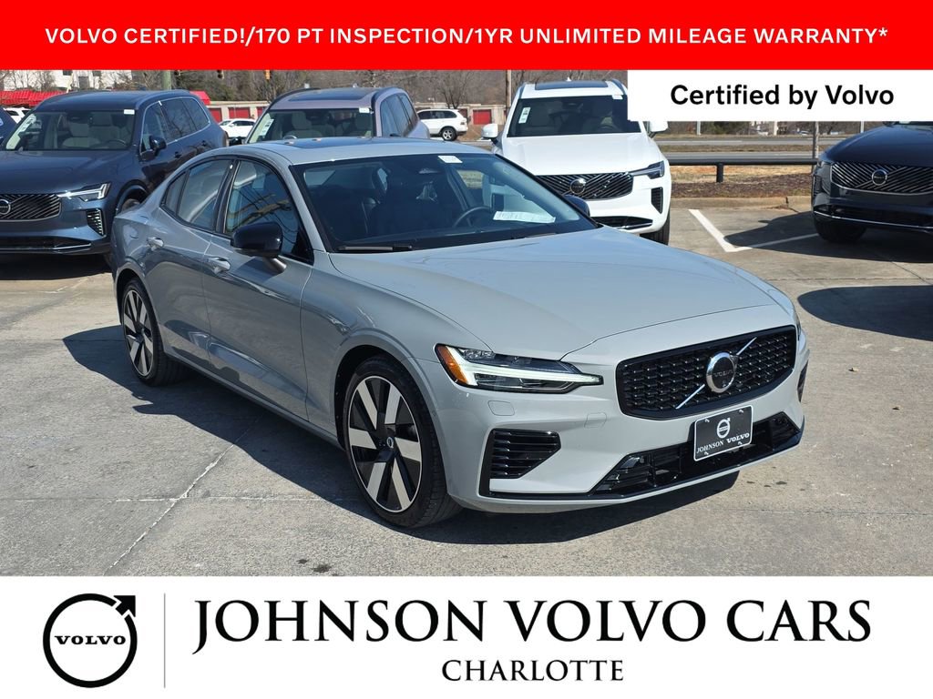 Certified 2024 Volvo S60 T8 Ultimate w/ Climate Package image 1