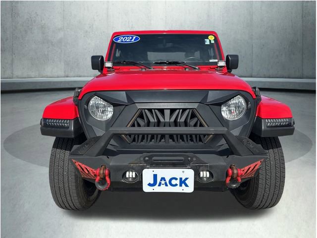 Used 2021 Jeep Wrangler Unlimited Sahara w/ Uconnect 4C Nav & Sound Group AWD/4WD image 10