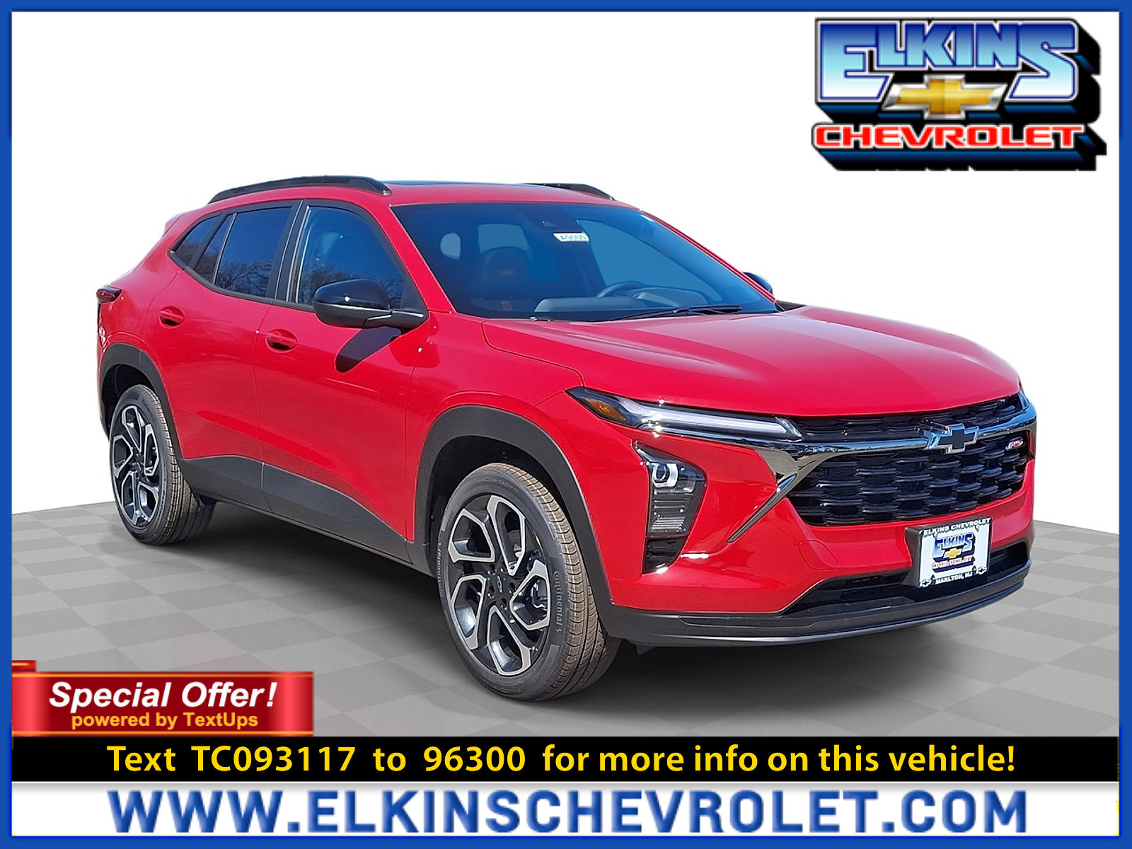 New 2026 Chevrolet Trax RS w/ Sunroof Package FWD image 1