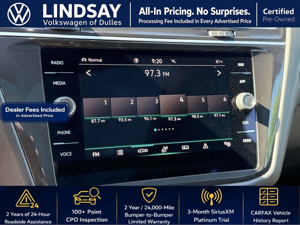 Certified 2024 Volkswagen Tiguan SEL R-Line AWD/4WD image 18