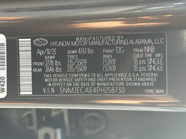 Certified 2023 Hyundai Tucson Limited AWD/4WD image 33