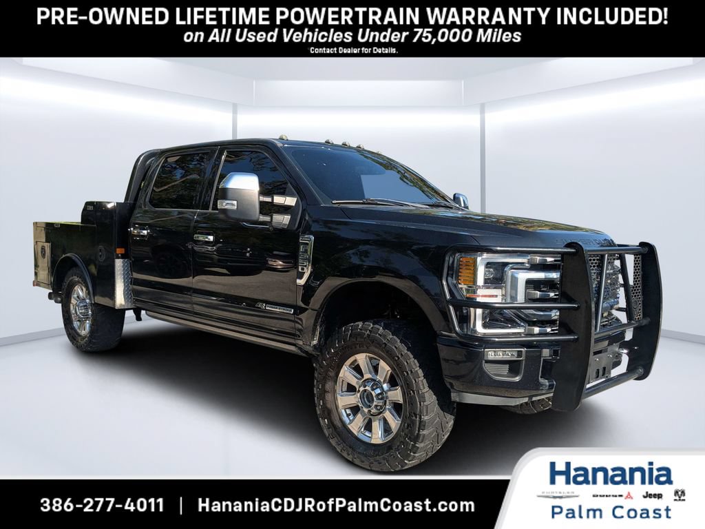 Used 2020 Ford F350 Platinum AWD/4WD image 1