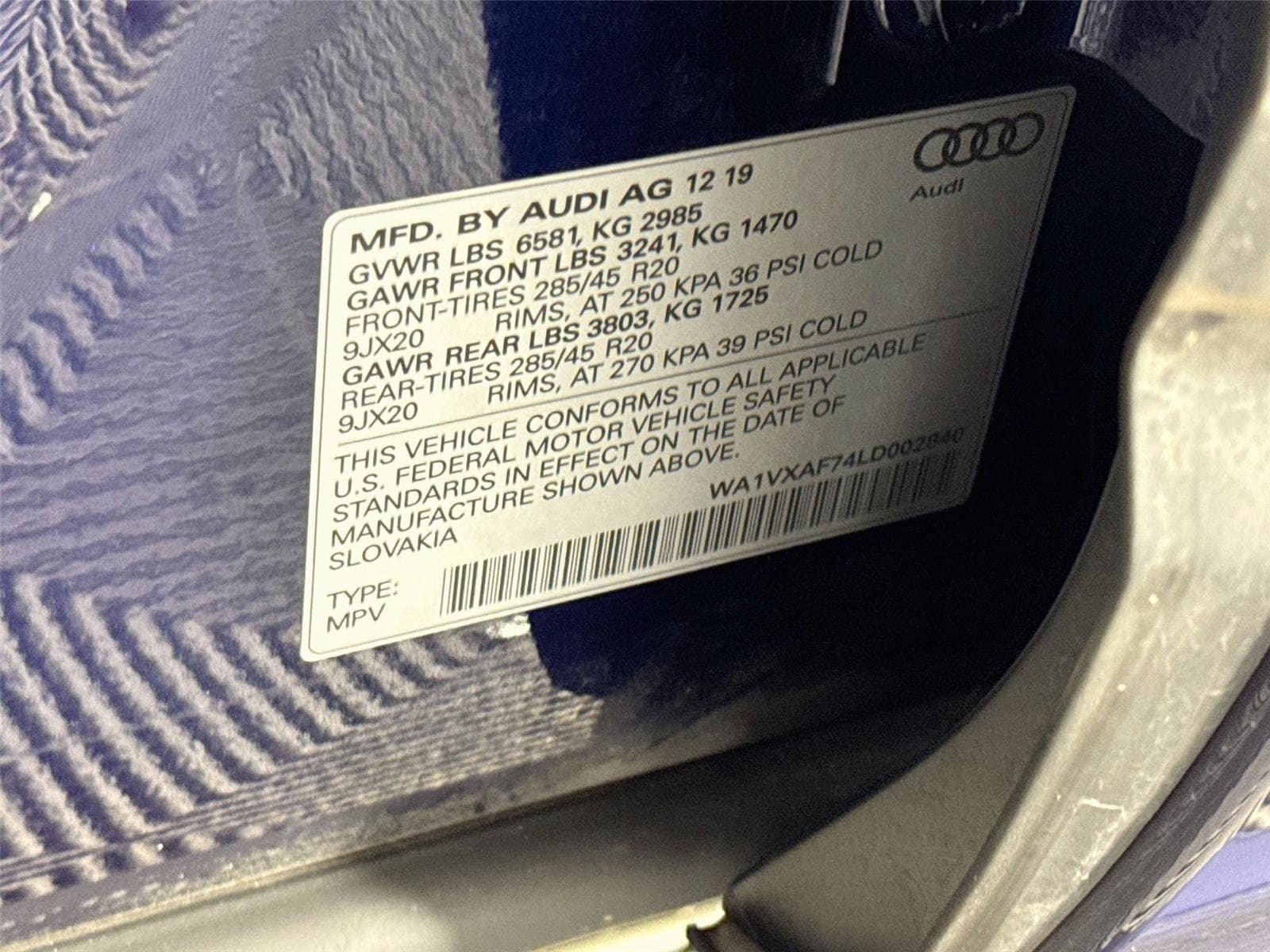 Used 2020 Audi Q7 3.0T Prestige w/ Prestige Package AWD/4WD image 35