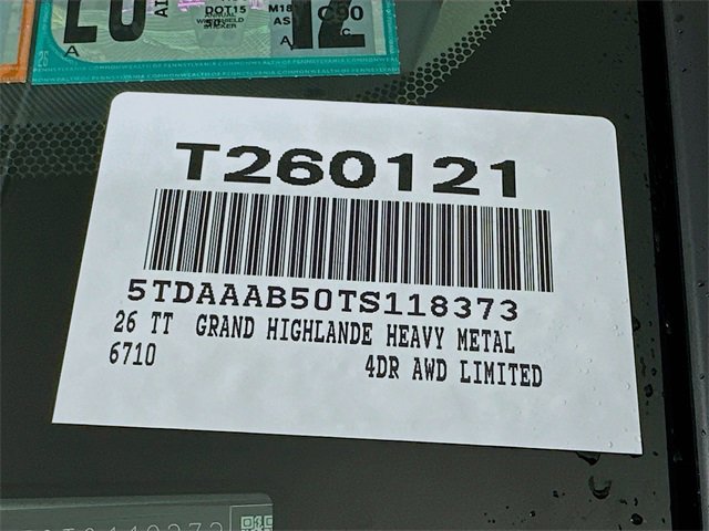 New 2026 Toyota Grand Highlander Limited image 18