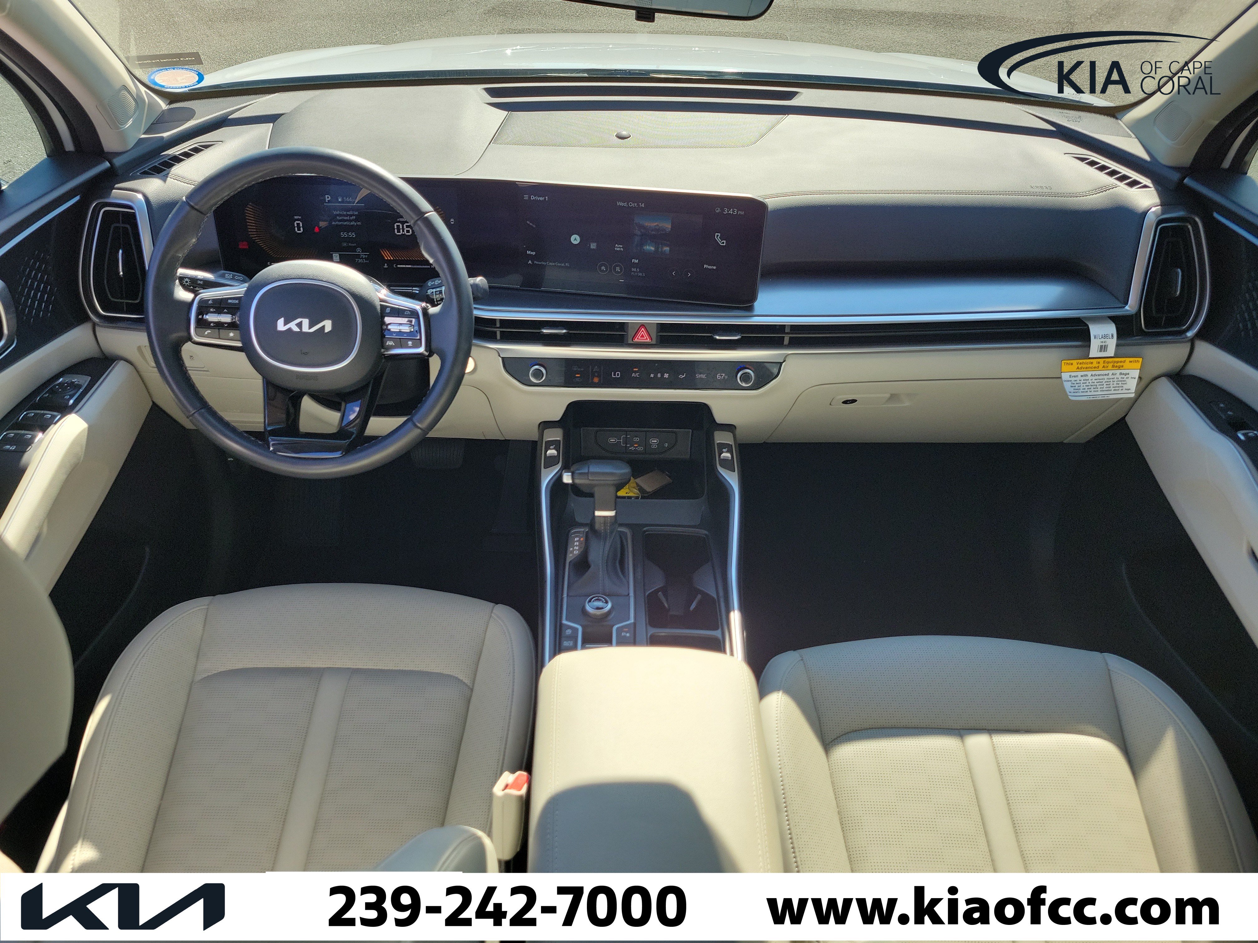 Certified 2025 Kia Sorento S w/ Panoramic Sunroof Package FWD image 17
