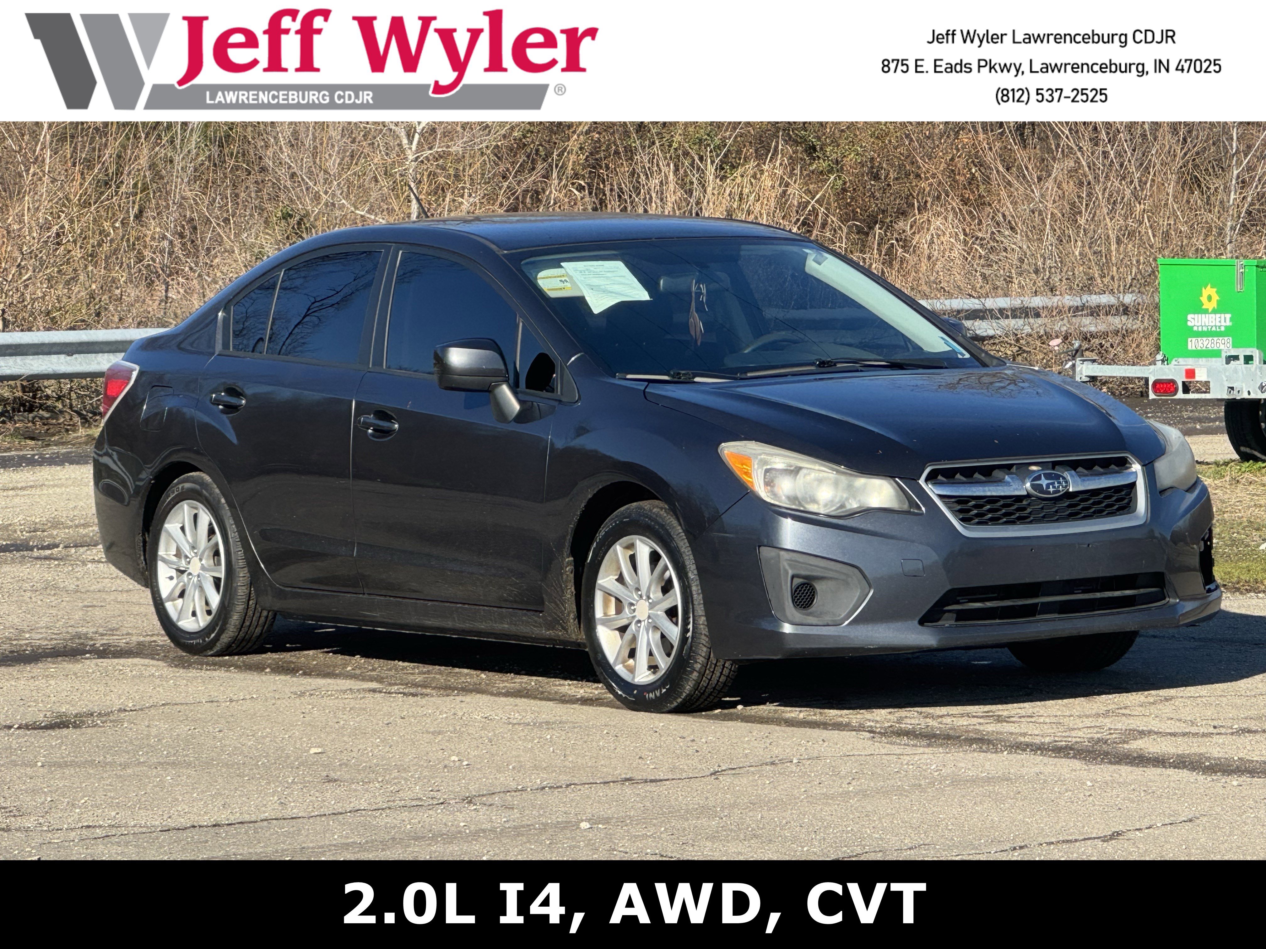 Used 2012 Subaru Impreza 2.0i Premium w/ All-Weather Pkg