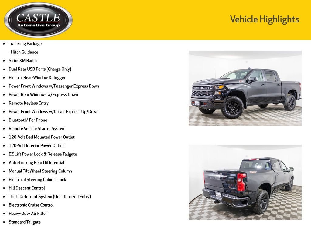 Used 2024 Chevrolet Silverado 1500 Custom Trail Boss image 12