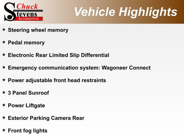 New 2024 Jeep Wagoneer 4WD w/ Premium Group I image 35