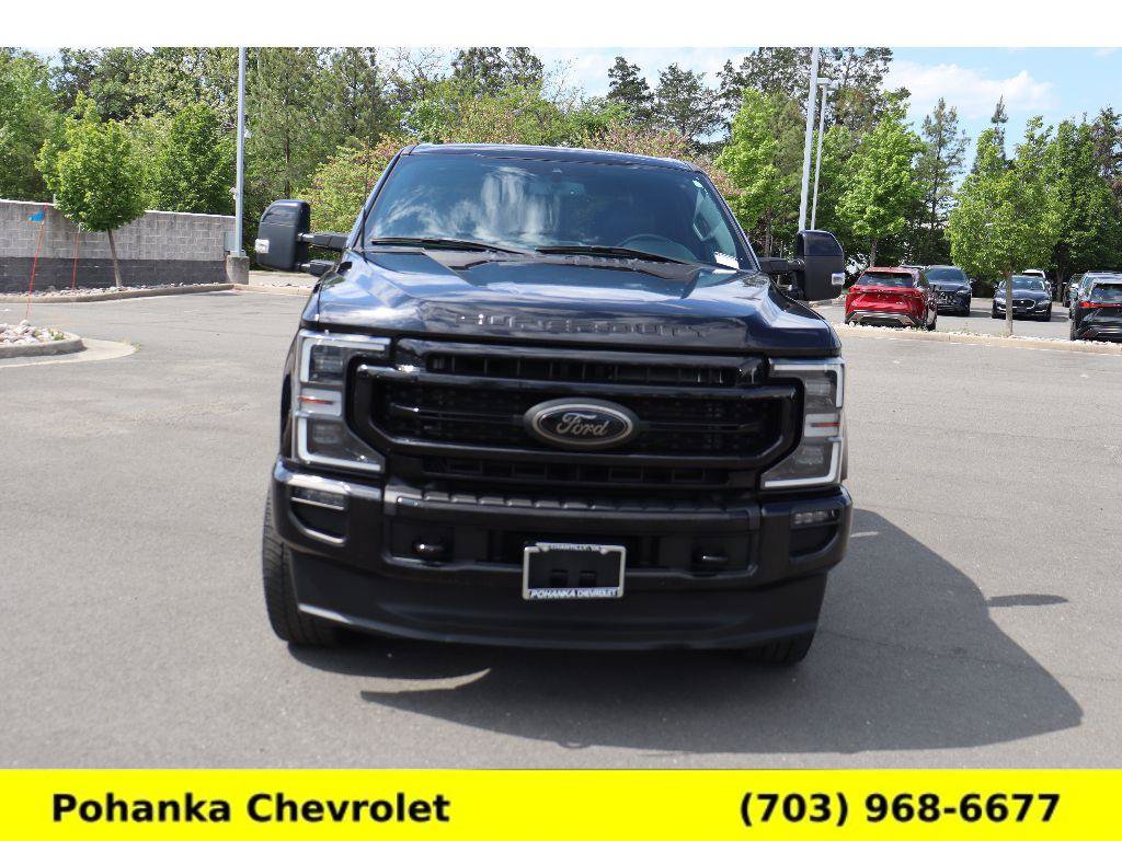 Used 2022 Ford F250 Lariat w/ Black Appearance Package AWD/4WD video 2