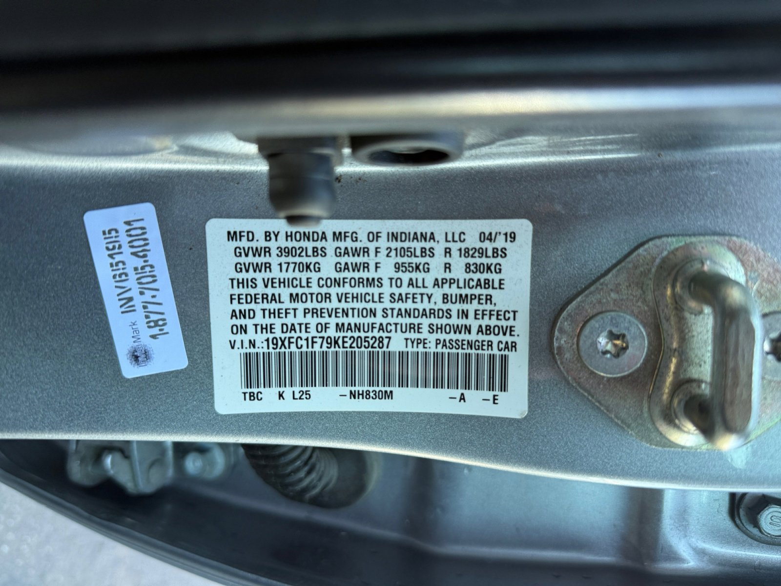 Used 2019 Honda Civic EX-L image 21