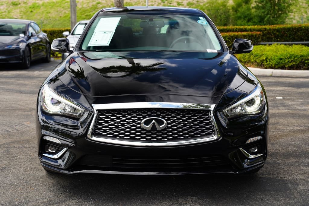 Used 2023 INFINITI Q50 Luxe w/ Cargo Package RWD image 2