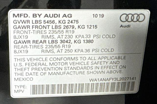 Used 2020 Audi Q5 2.0T Premium w/ Convenience Package AWD/4WD image 30