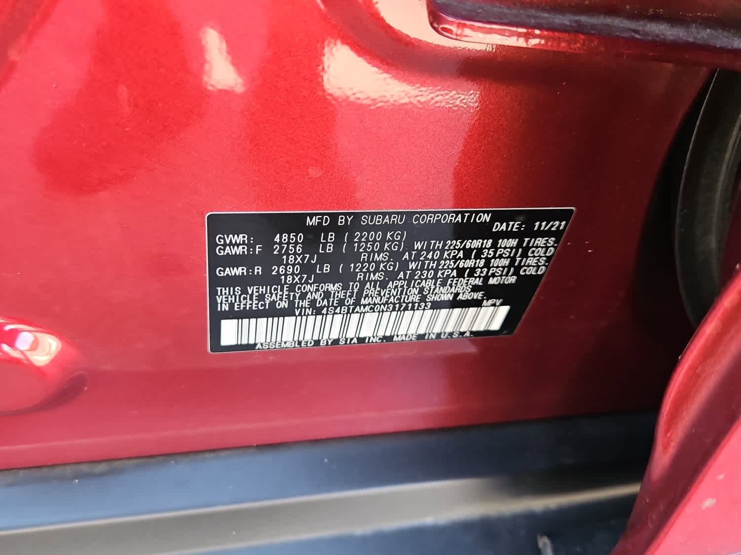 Used 2022 Subaru Outback Limited AWD/4WD image 21