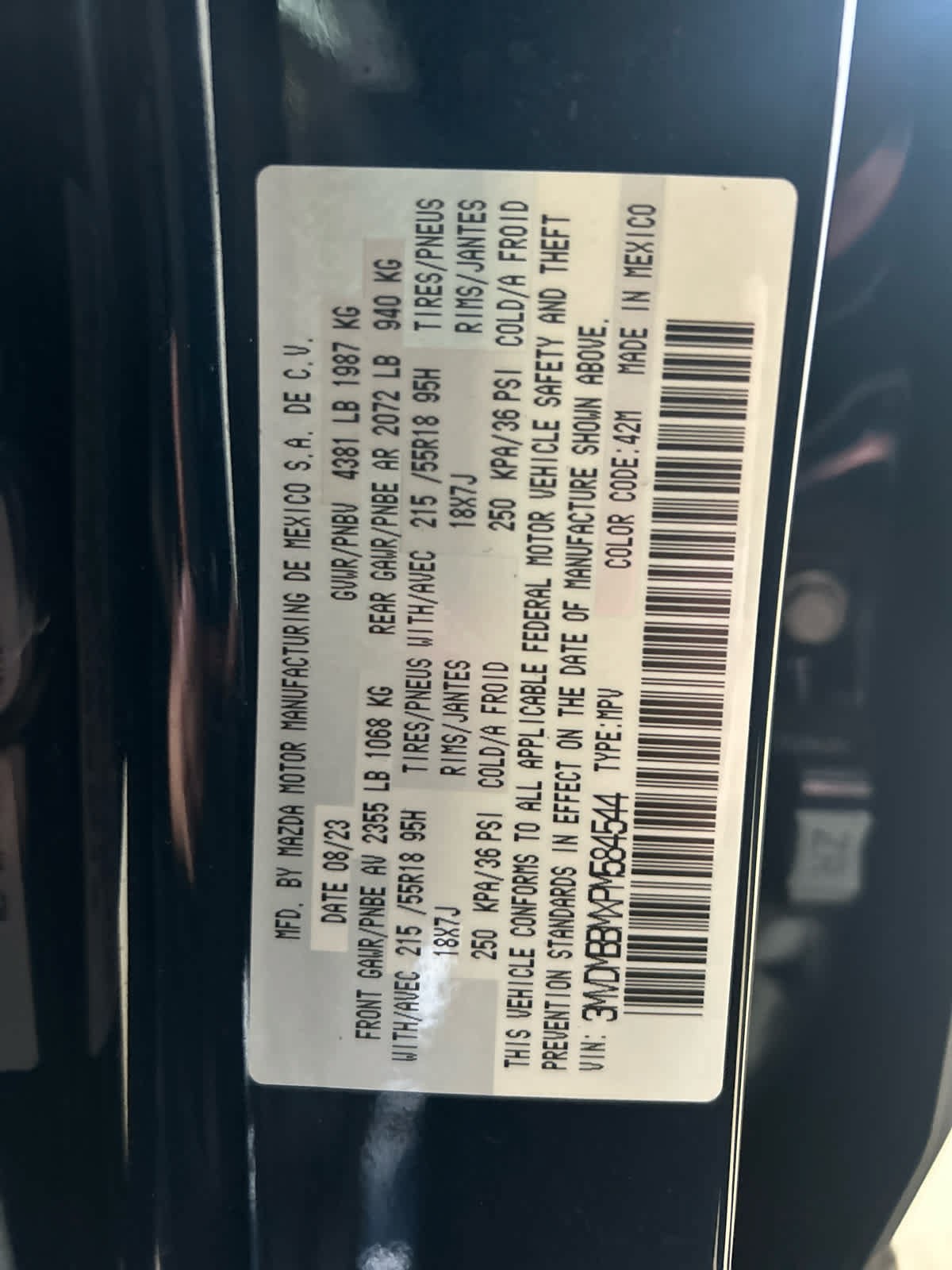 Certified 2023 MAZDA CX-30 AWD 2.5 S w/ Select Package image 26