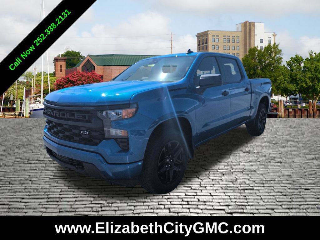 Used 2024 Chevrolet Silverado 1500 Custom w/ LPO, Dark Essentials Package