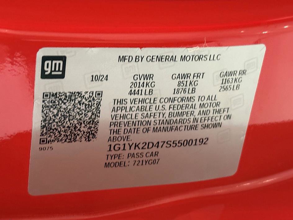 Used 2025 Chevrolet Corvette E-Ray w/ Battery Protection Package image 23