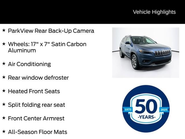 Used 2019 Jeep Cherokee Latitude Plus w/ Cold Weather Group AWD/4WD image 11