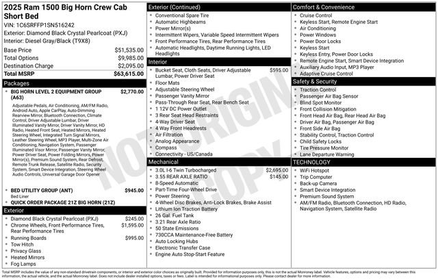 Used 2025 RAM 1500 Big Horn image 7