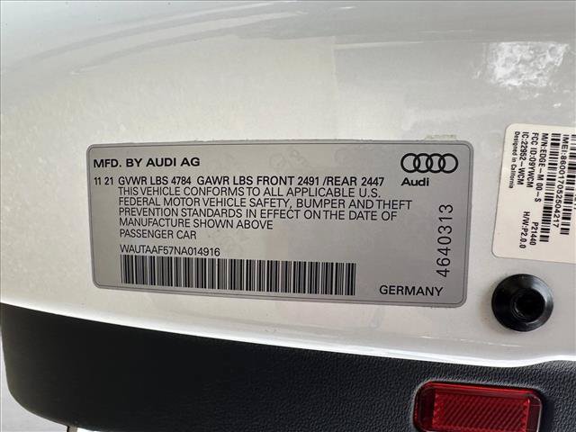 Used 2022 Audi A5 2.0T Premium Plus w/ Premium Plus AWD/4WD image 15