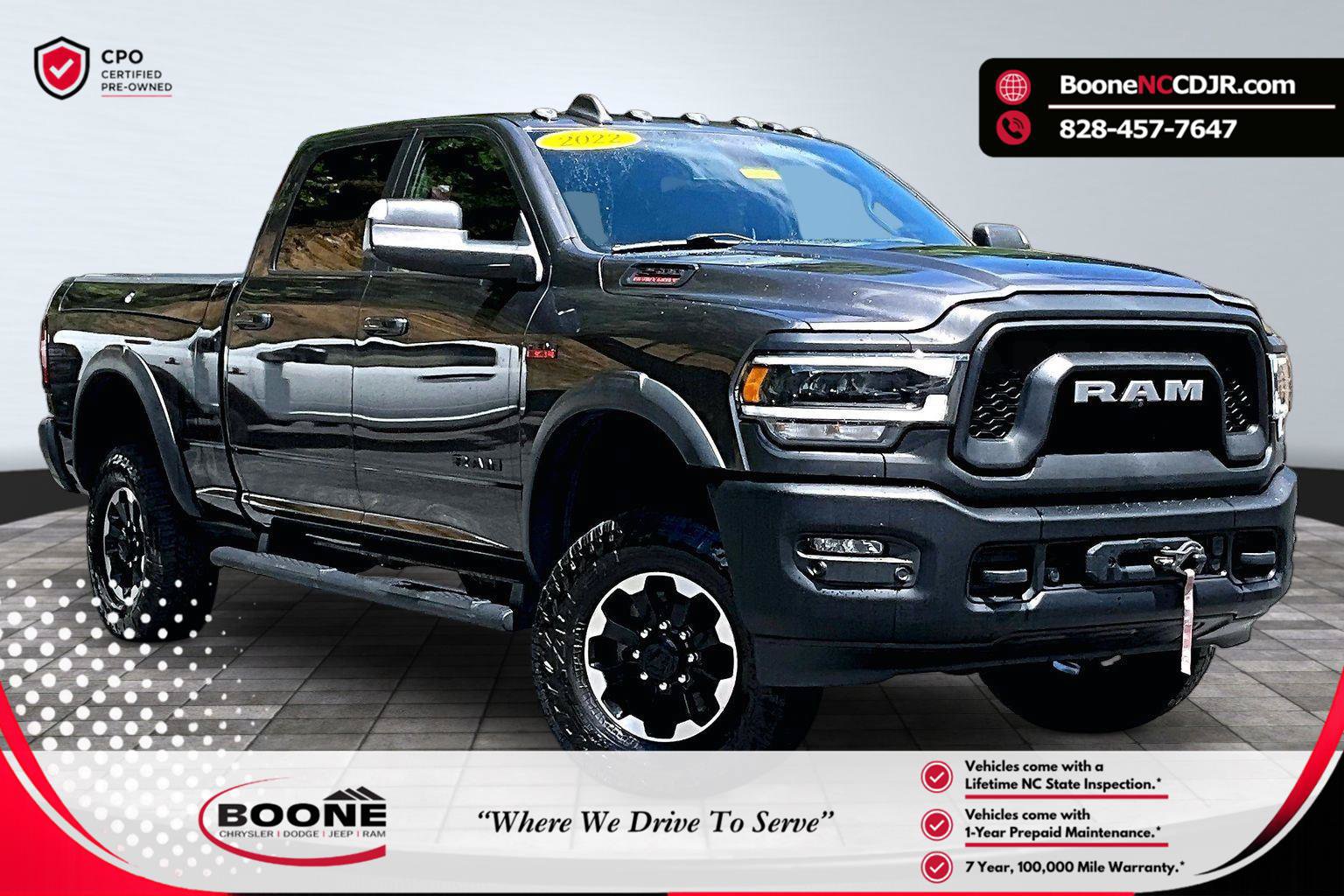 Certified 2022 RAM 2500 Power Wagon w/ Level 2 Equipment Group AWD/4WD image 1