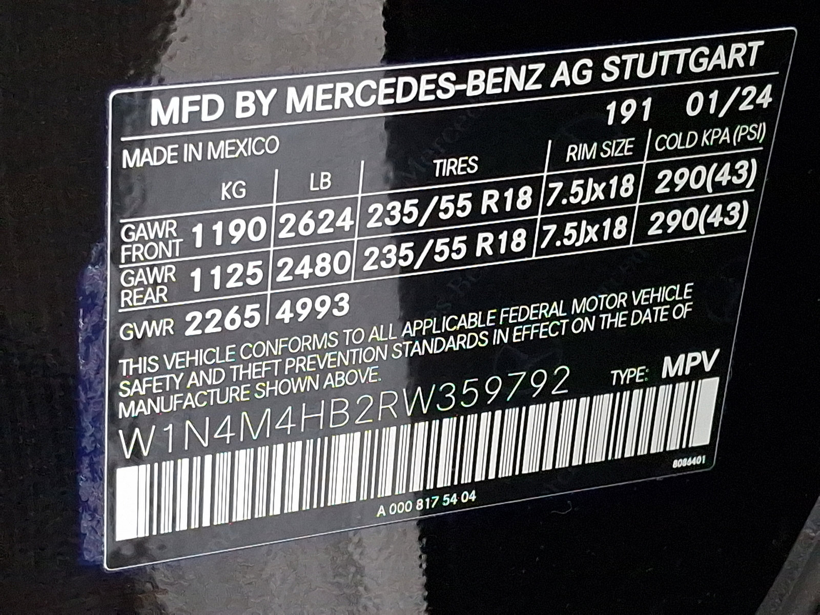 Certified 2024 Mercedes-Benz GLB 250 4MATIC image 27
