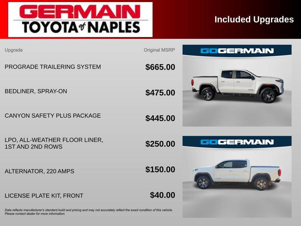Used 2024 GMC Canyon AT4 w/ Canyon Safety Plus Package image 4