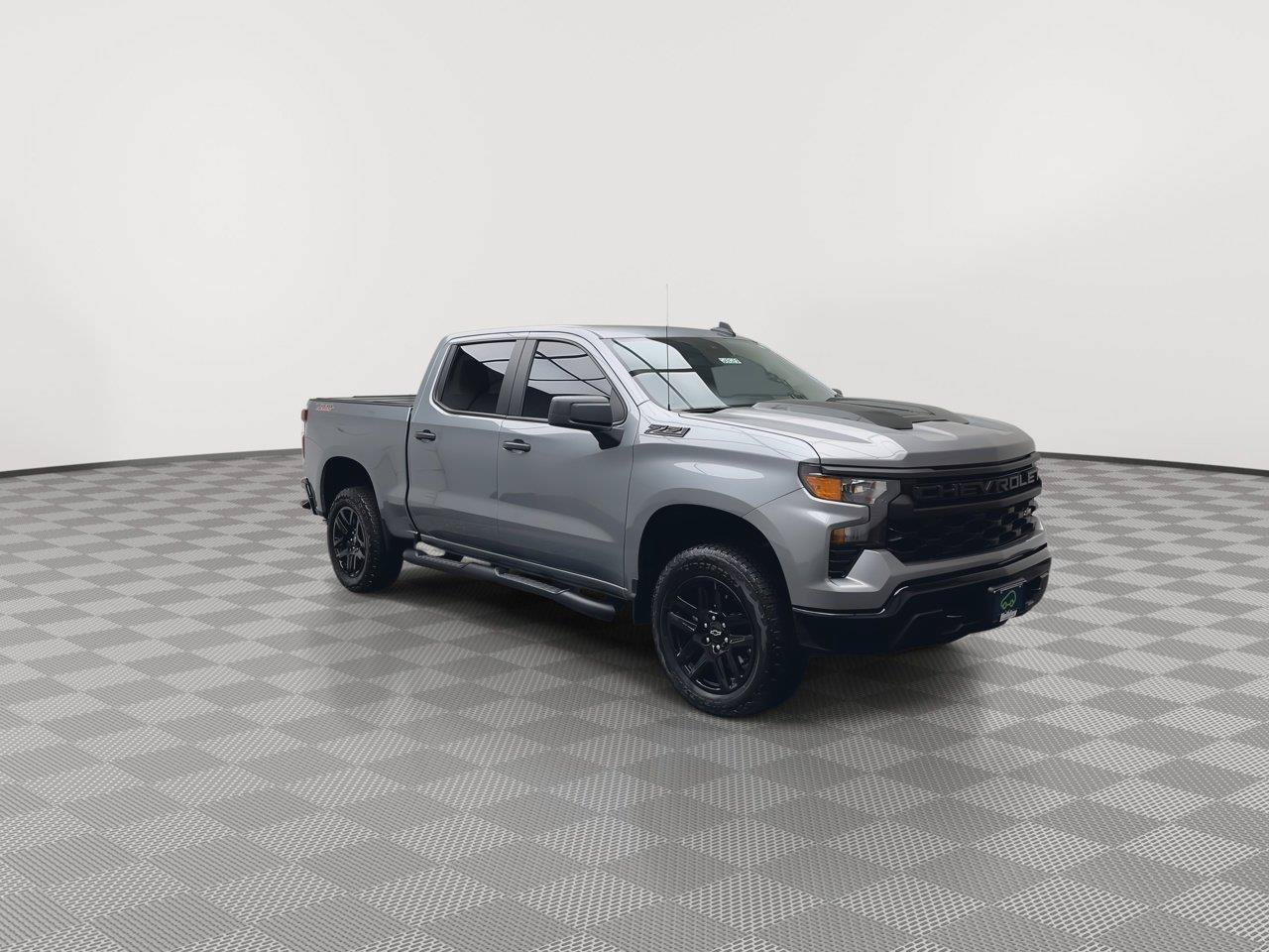 Certified 2024 Chevrolet Silverado 1500 Custom Trail Boss w/ Turbomax Blackout Package AWD/4WD image 34