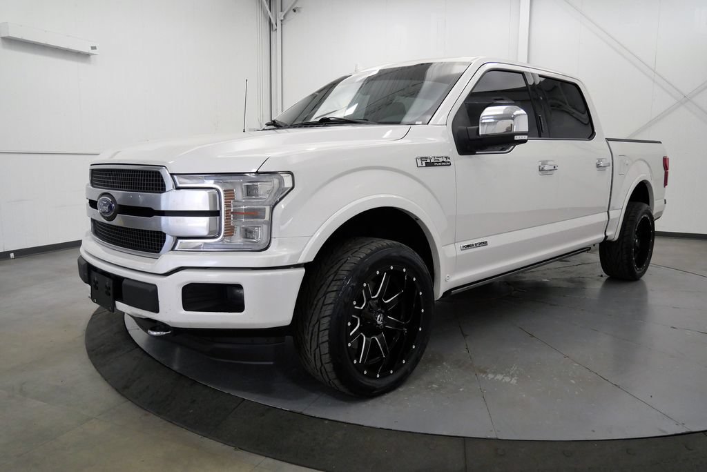 Used 2018 Ford F150 Platinum w/ Technology Package AWD/4WD image 3