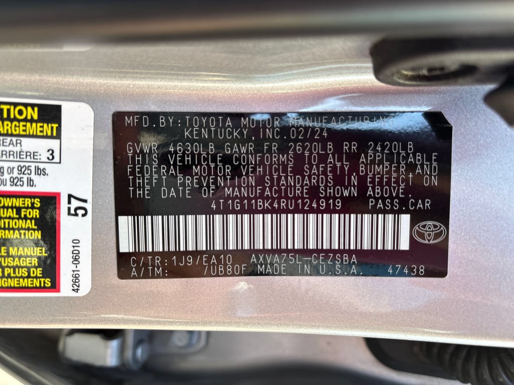 Used 2024 Toyota Camry SE AWD/4WD image 31