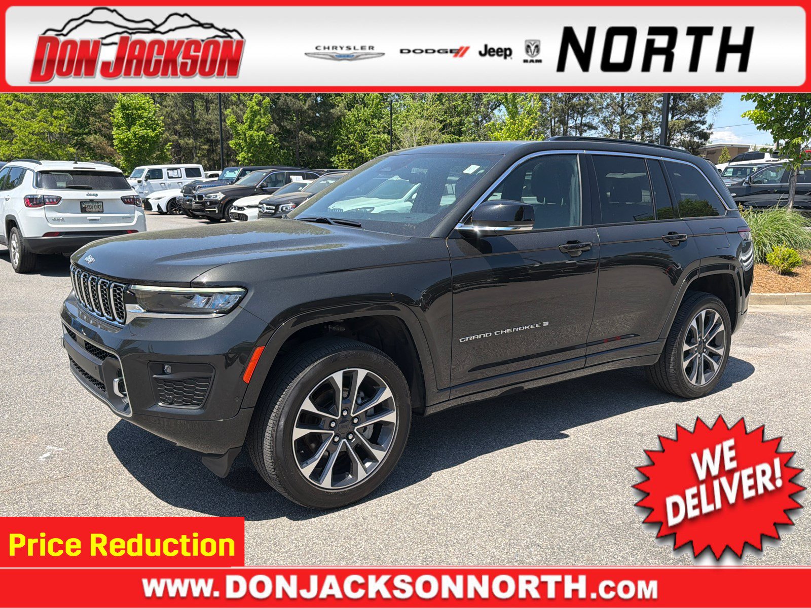 Used 2025 Jeep Grand Cherokee Overland w/ Luxury Tech Group IV AWD/4WD video 1
