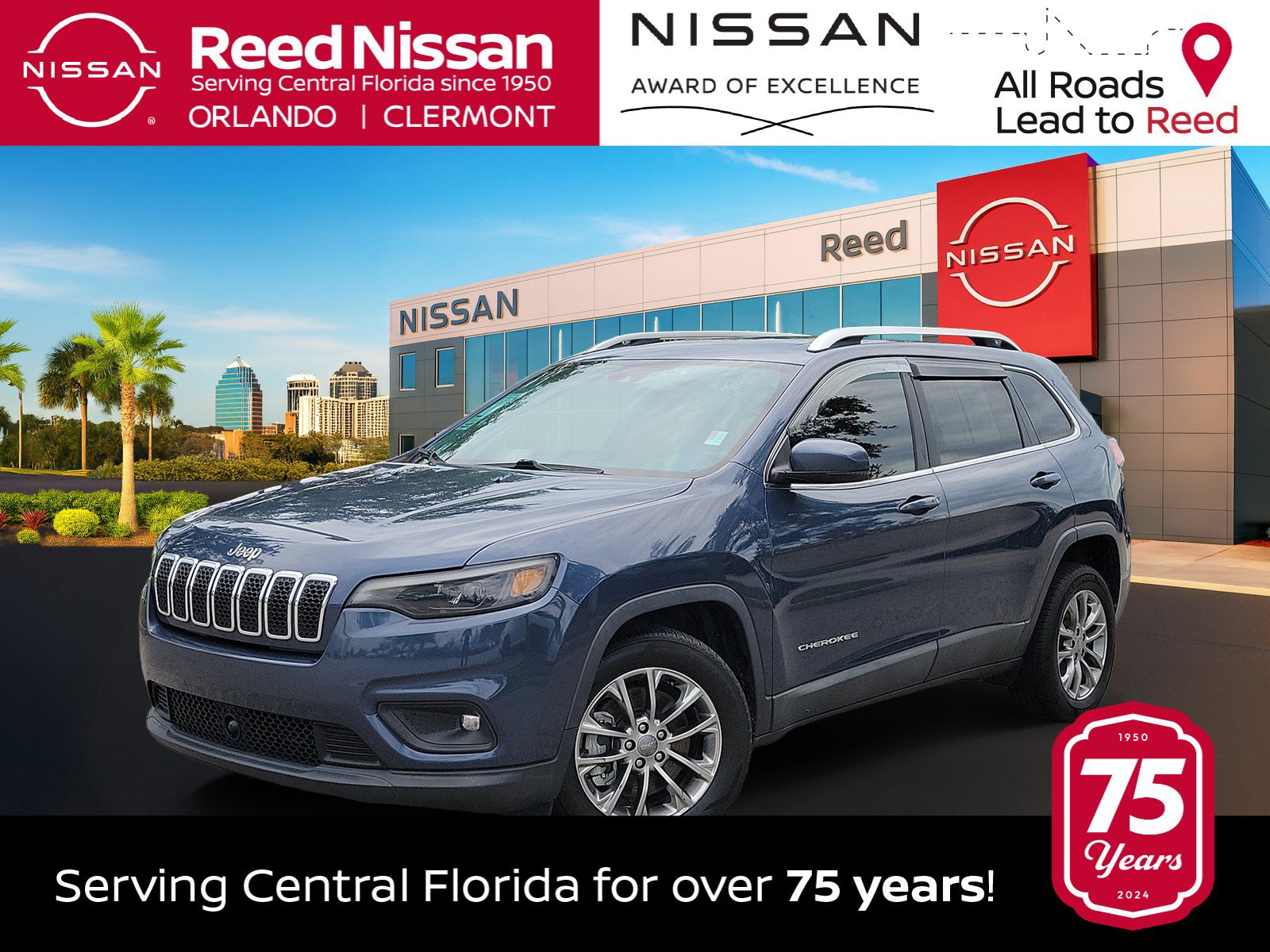 Used 2021 Jeep Cherokee Latitude Lux w/ Sun & Sound Group