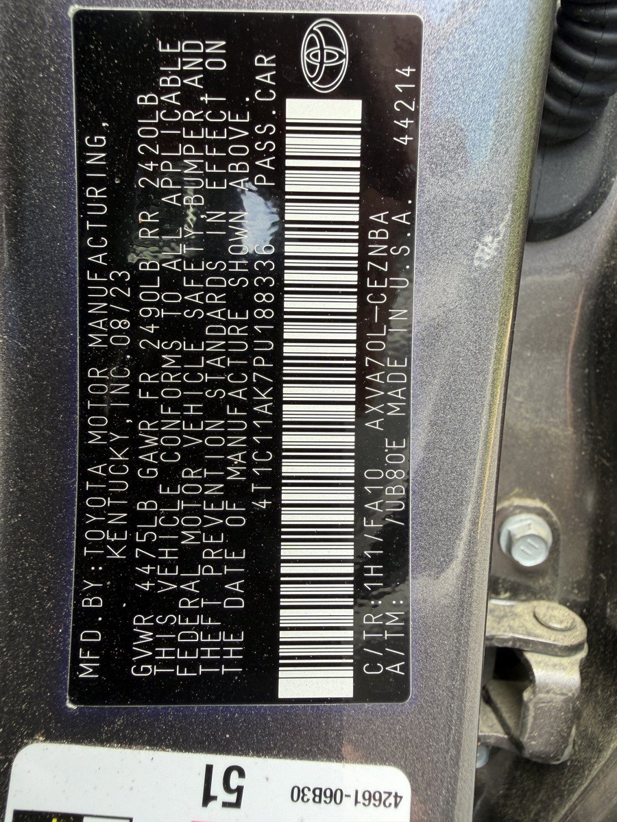 Used 2023 Toyota Camry LE FWD image 30